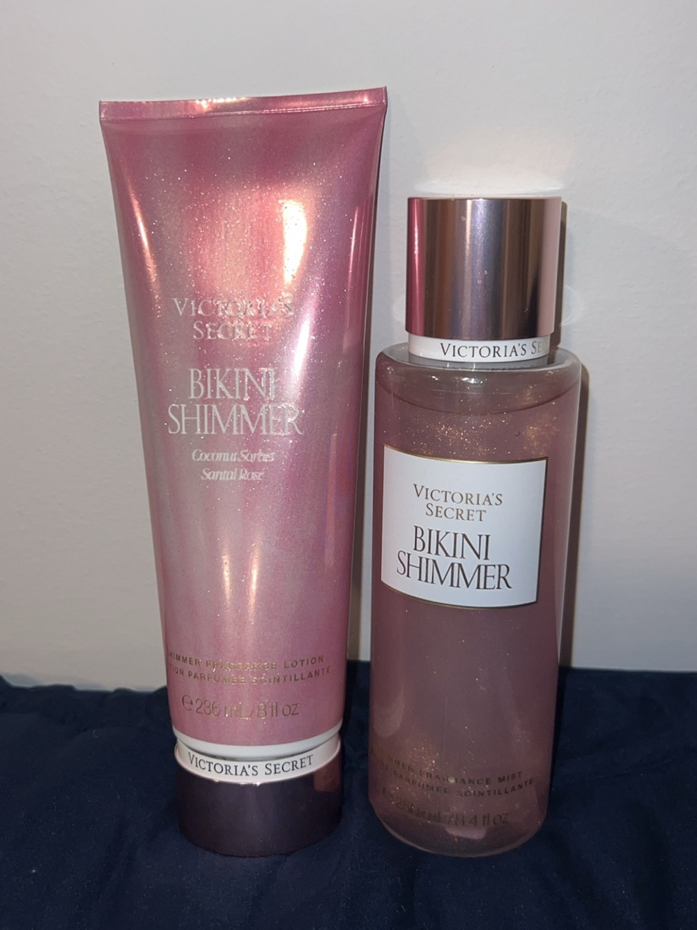 Victoria’s Secret bikini shimmer set